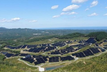 洋野町発電所 設置後の遠隔写真